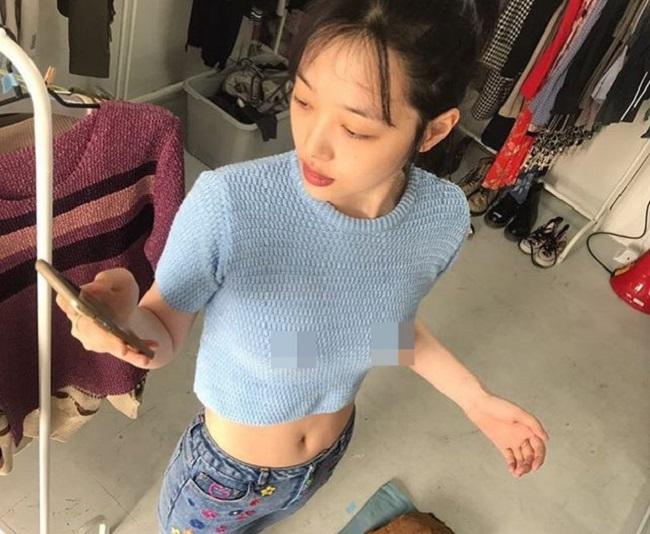 Trước khi tự tử, Sulli gắn liền với hình ảnh idol thích mặt mộc, đam mê thả rông vòng 1-8