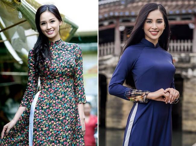 Hết giống Mai Phương Thúy, Trần Tiểu Vy lại gây kinh ngạc với gương mặt hao hao Á hậu Hoàng My-4