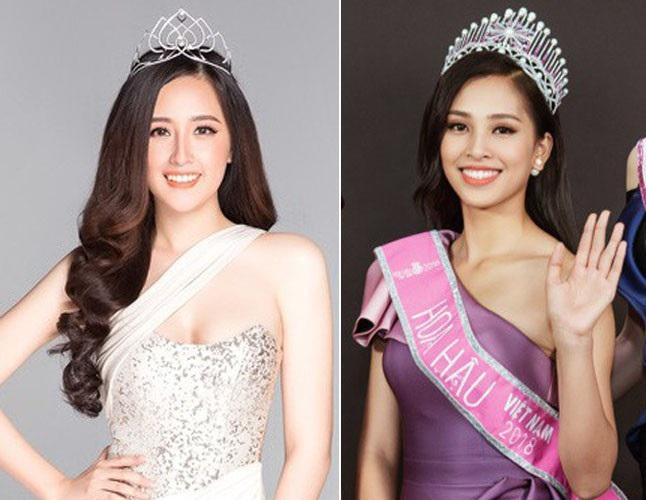 Hết giống Mai Phương Thúy, Trần Tiểu Vy lại gây kinh ngạc với gương mặt hao hao Á hậu Hoàng My-5