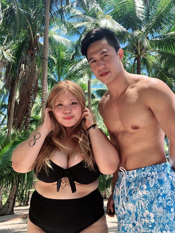 Bộ ảnh của cặp đôi đũa lệch chàng 6 múi, nàng 6 ngấn mỡ khiến cư dân mạng bàn tán không ngớt-3