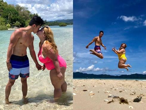 Bộ ảnh của 'cặp đôi đũa lệch' chàng 6 múi, nàng '6 ngấn mỡ' khiến cư dân mạng bàn tán không ngớt