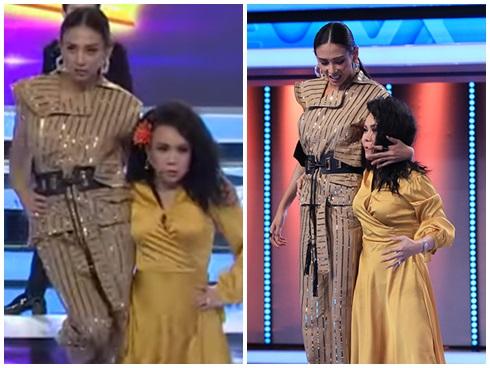 Chân trần đọ catwalk với Võ Hoàng Yến, Việt Hương ngậm ngùi nhận cái kết buốt lòng