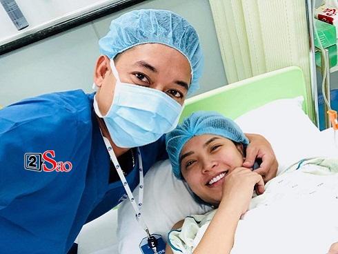 Hải Băng công khai ảnh cận mặt con thứ ba sau ca sinh nở đầy nguy hiểm-5