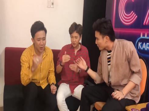 Trấn Thành hát mộc bản hit cũ của Thu Minh ở hậu trường-1