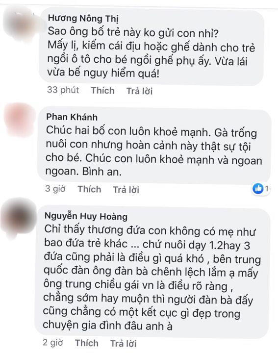 Vợ bỏ đi, tài xế taxi vừa lái xe vừa bế con 6 tháng tuổi khiến dân mạng thương cảm-4