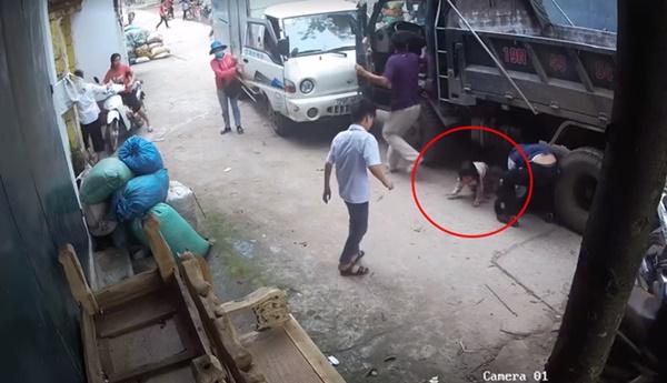 Xe đạp điện chở 2 em nhỏ bị xe tải cuốn vào gầm, cô gái tử vong, phút cuối nhìn 2 em bé chui ra mới sốc-2