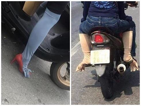 Giật mình vì đôi chân quái dị của người phụ nữ trên đường phố, nhưng sự thật là...