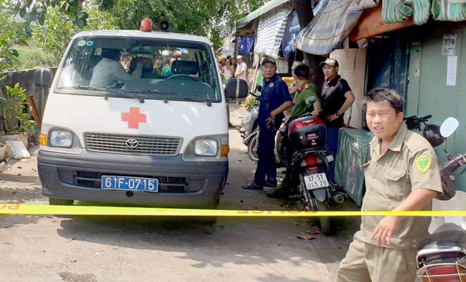 Thai phụ và con gái chết trong phòng trọ ở Bình Dương với vết cắt ở cổ-1