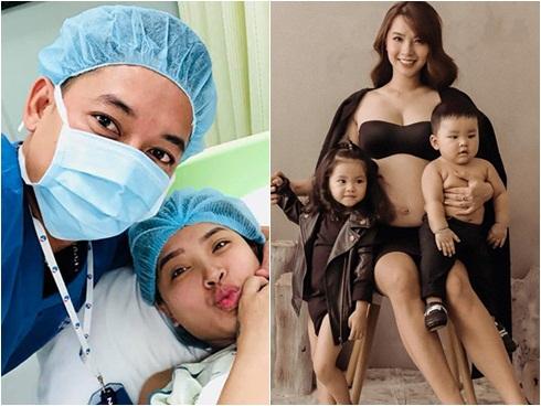 Hải Băng công khai ảnh cận mặt con thứ ba sau ca sinh nở đầy nguy hiểm-4