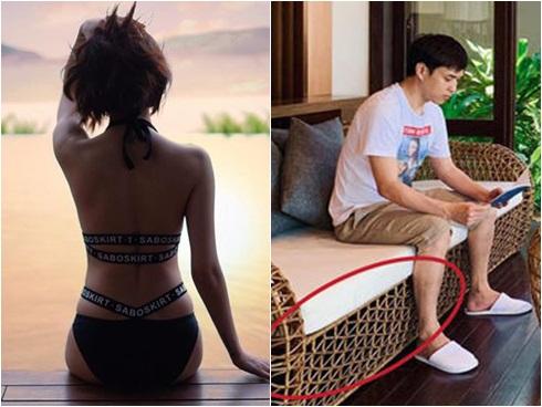 Tag tên người chụp nhằm đánh lạc hướng, Bảo Anh gậy bà đập lưng bà khi tự làm lộ chuyện đi du hí cùng Hồ Quang Hiếu-5