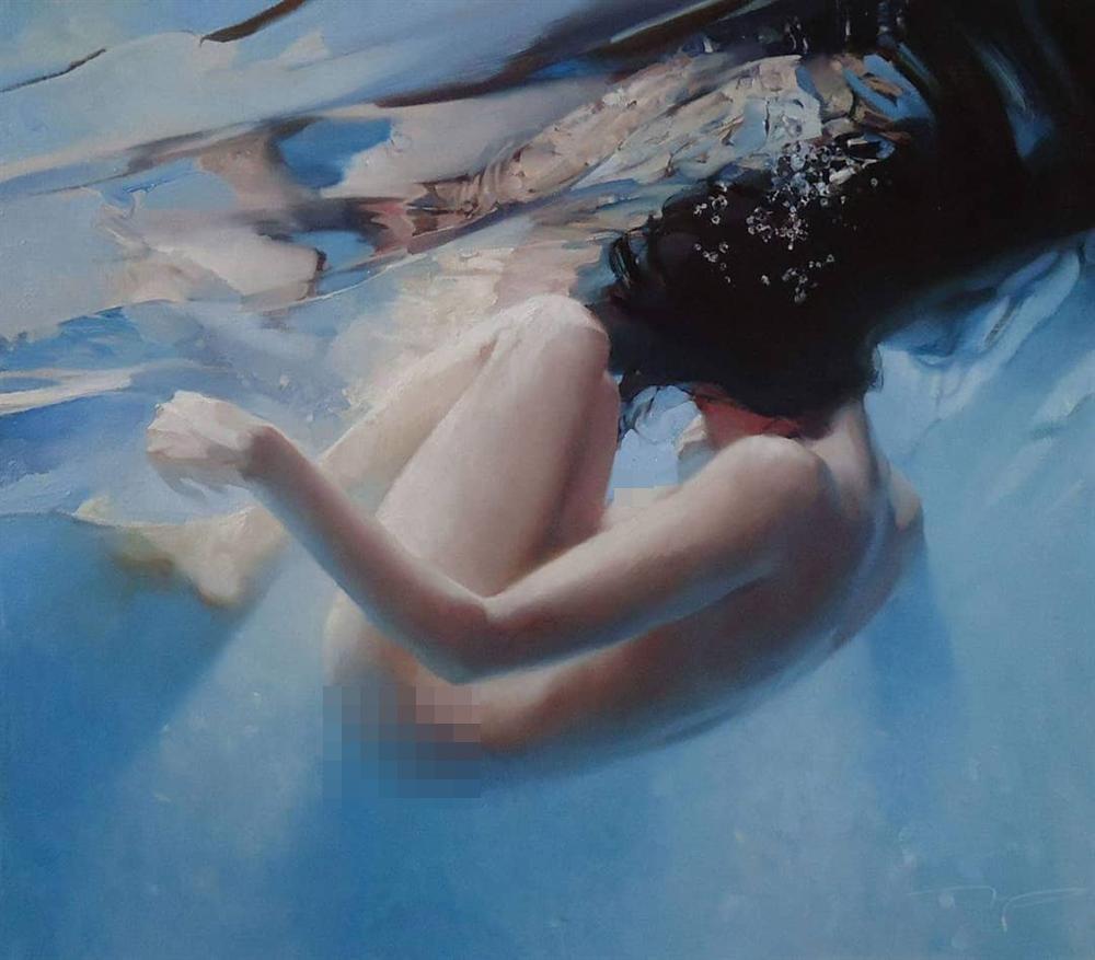 Đăng ảnh khỏa thân dưới nước quá đẹp, Elly Trần khiến dân mạng tranh luận: Thực hay hư?-1