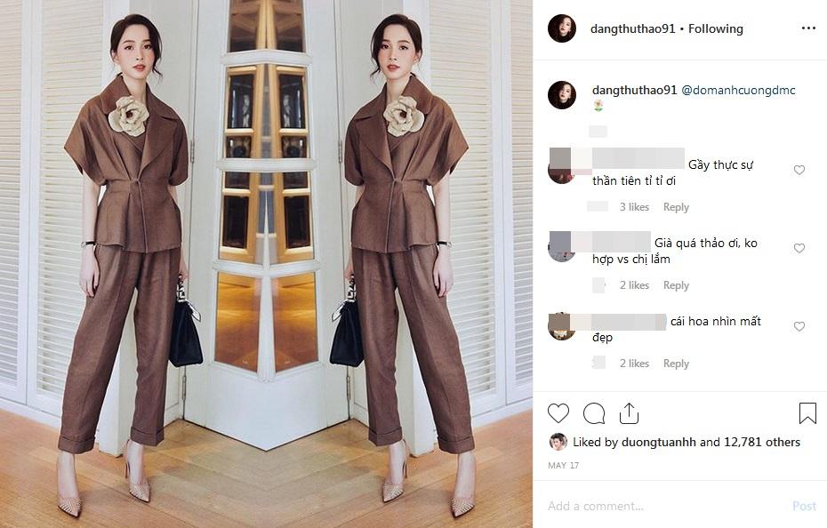 Sau sinh, Đặng Thu Thảo ngày càng gầy rộc, người mỏng dính khiến fan không khỏi lo lắng-2