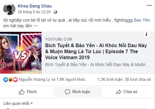 Một mình chống lại thế giới khi đăng đàn bênh vực thí sinh chảnh chọe nhất The Voice, Châu Đăng Khoa ăn ngập đá tảng-3