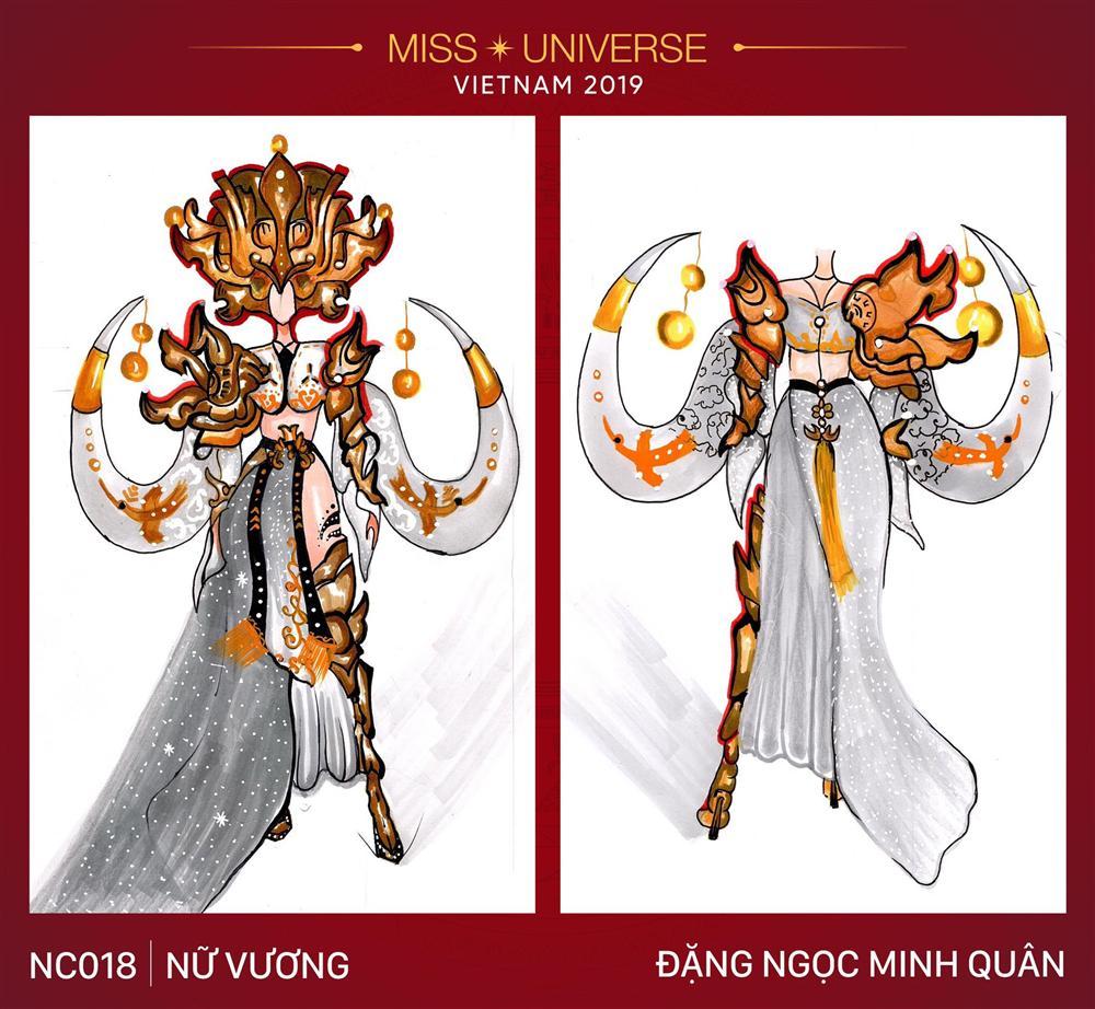 Hoàng Thùy cạn lời vì ý tưởng thiết kế trang phục truyền thống cho Miss Universe 2019 lấy cảm hứng từ... BÀN THỜ-11