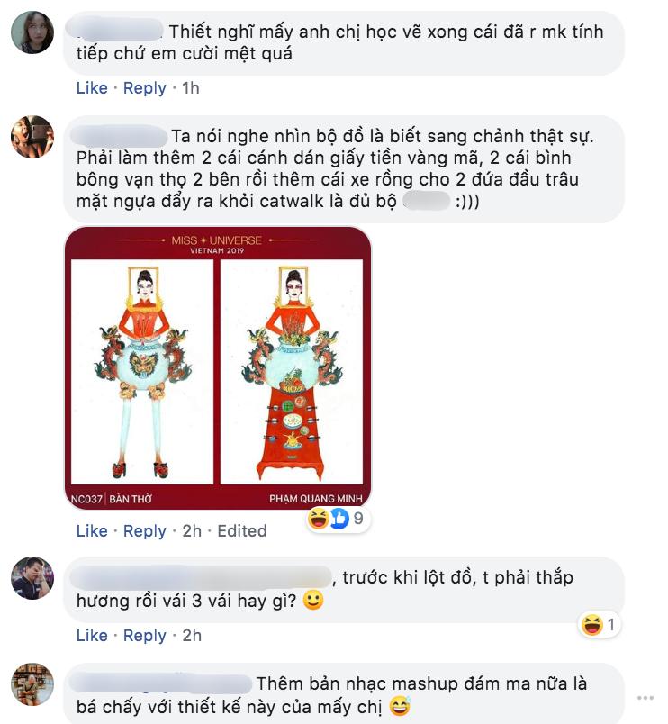 Hoàng Thùy cạn lời vì ý tưởng thiết kế trang phục truyền thống cho Miss Universe 2019 lấy cảm hứng từ... BÀN THỜ-3