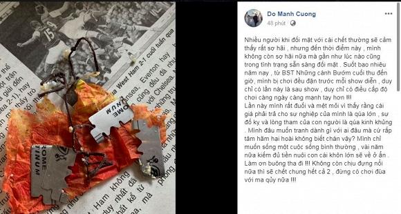 Bị hãm hại, NTK Đỗ Mạnh Cường tuyên bố sẵn sàng đối mặt với cái chết-1