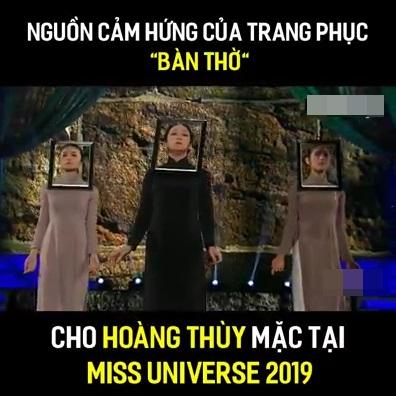 Đã phát hiện ra nguồn cảm hứng thiết kế trang phục dân tộc bàn thờ giúp Hoàng Thùy thi đấu Miss Universe 2019-3
