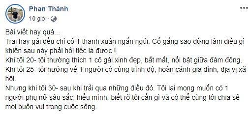 Thiếu gia Phan Thành chia sẻ mẫu phụ nữ anh cần qua từng giai đoạn-1