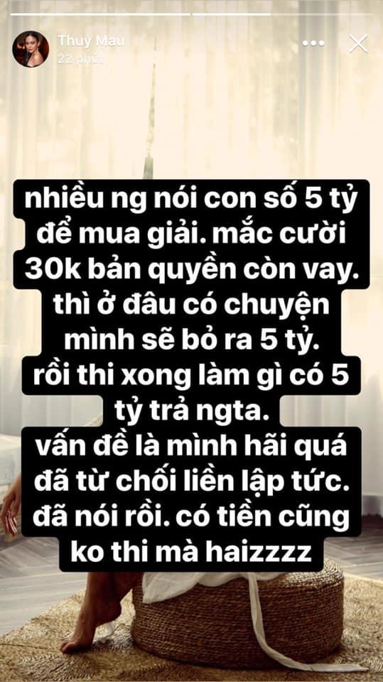 Mâu Thủy lật lại quá khứ bị đòi 5 tỷ để thi Hoa hậu Trái đất 2018, ông bầu Phúc Nguyễn phản đòn giọng khinh bỉ-5