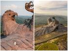 Tượng đại bàng to nhất thế giới, mất 10 năm xây dựng ở Ấn Độ