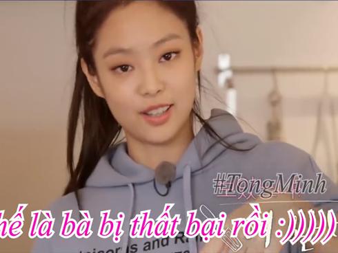 Đến quỳ với độ lầy của fan Việt khi bắt Jennie (BlackPink) làm bánh khổng lồ trong clip chế 'bà Jen vê lốc'