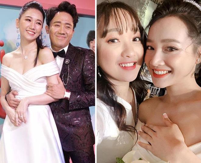 Nhã Phương nhiều lần đụng kiểu váy trễ vai khoe vòng 1-2