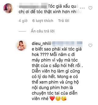 Bị chê dùng tóc giả xấu, Diệu Nhi thật thà thú nhận vì tóc thật sắp... hói-2