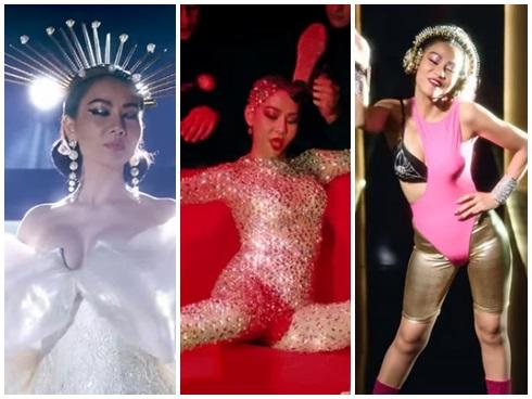 Loạt thiết kế khoe bàn tọa và vòng 1 ngồn ngộn của Thu Minh trong MV 'DIVA' khiến người xem... ngấy mỡ