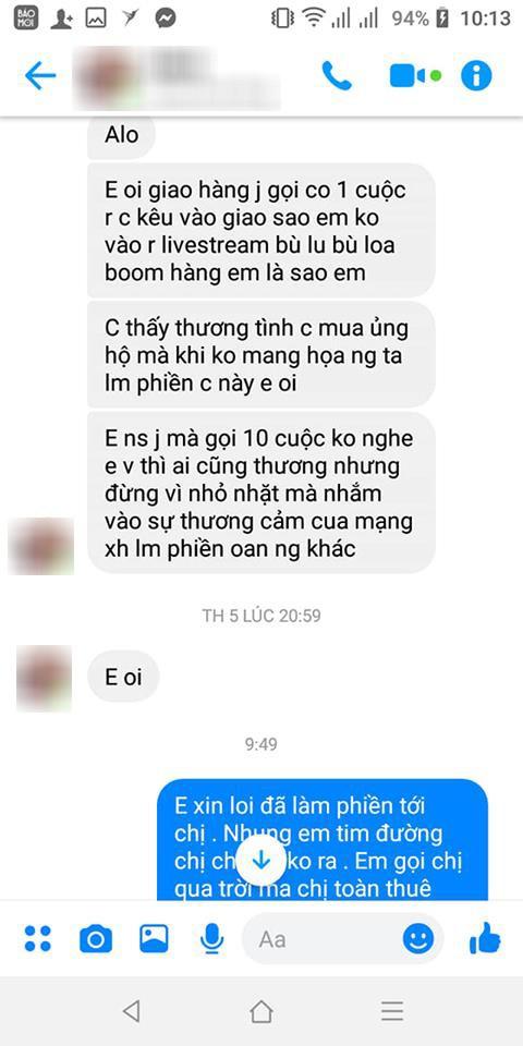 Vượt 20km giữa trời nắng nóng đi ship hàng nhưng bị bùng, cô gái trẻ livestream khóc bù lu bù loa đòi công bằng-2