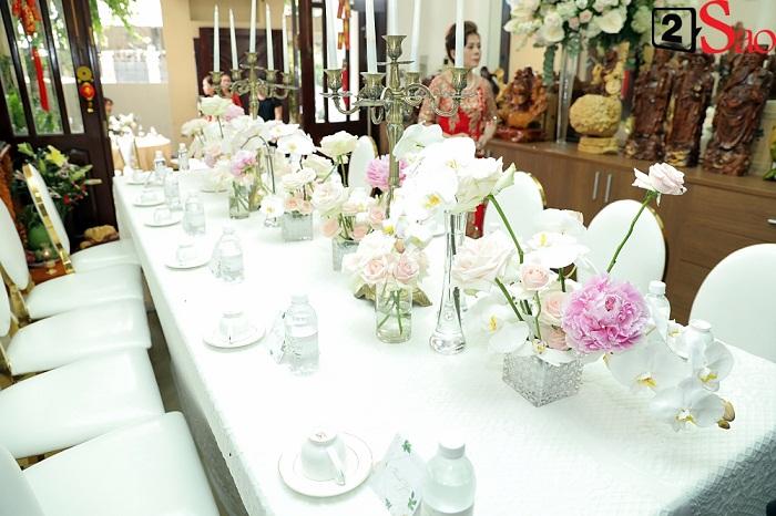 Dương Khắc Linh ăn diện bảnh bao, dẫn đầu hơn 20 chiếc xế sang tới nhà Sara Lưu làm lễ ăn hỏi-7