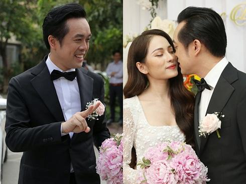 Dương Khắc Linh hôn say đắm cô dâu Sara Lưu trong không gian tiệc cưới lộng lẫy như cổ tích-25