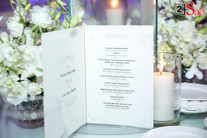 Dương Khắc Linh hôn say đắm cô dâu Sara Lưu trong không gian tiệc cưới lộng lẫy như cổ tích-24