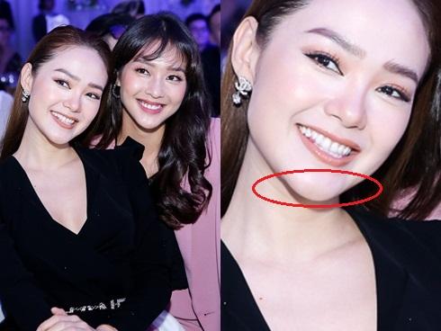 Mỗi khi xuất hiện, Minh Hằng lại khiến bao người lo sốt vó vì chiếc cằm dài ngoằng như muốn rụng khỏi mặt-18