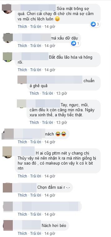 Thu Thủy gây choáng người nhìn với gương mặt biến dạng và bắp tay ngấn mỡ-3
