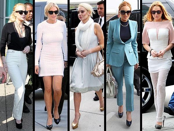 Tuyển tập thời trang hầu tòa của sao Hollywood: Cardi B chuẩn chỉnh, Lindsay Lohan như đi diễn thời trang-4