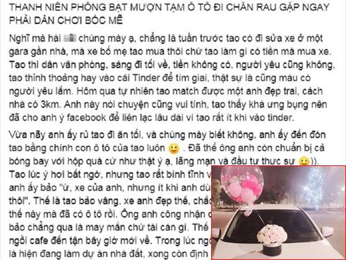 Góc trớ trêu: Thanh niên 'phông bạt' mượn tạm ô tô đi 'chăn rau' không ngờ lấy đúng xe của cô gái mình đang cưa cẩm