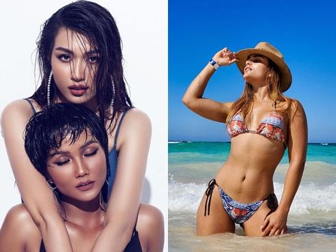 Bản tin Hoa hậu Hoàn vũ 5/6: Hở bạo như Ngọc Trinh cũng phải vái cả nón trước chiếc đầm của đàn chị đình đám-14