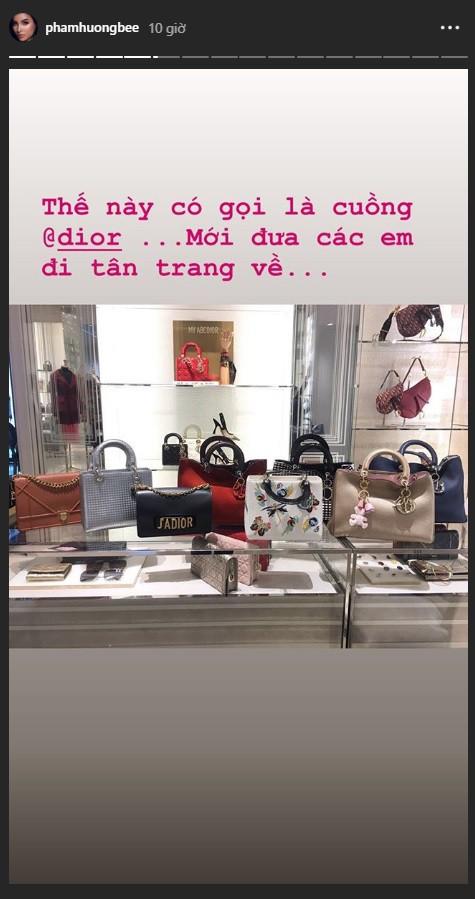 Sau Kỳ Duyên đến lượt Phạm Hương rao bán túi hiệu trên mạng vì nhiều quá không dùng hết-3