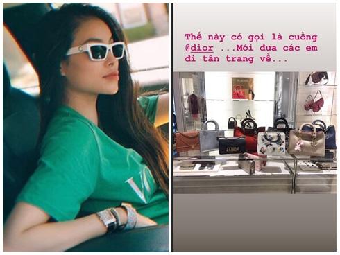 Sau Kỳ Duyên đến lượt Phạm Hương rao bán túi hiệu trên mạng vì nhiều quá không dùng hết