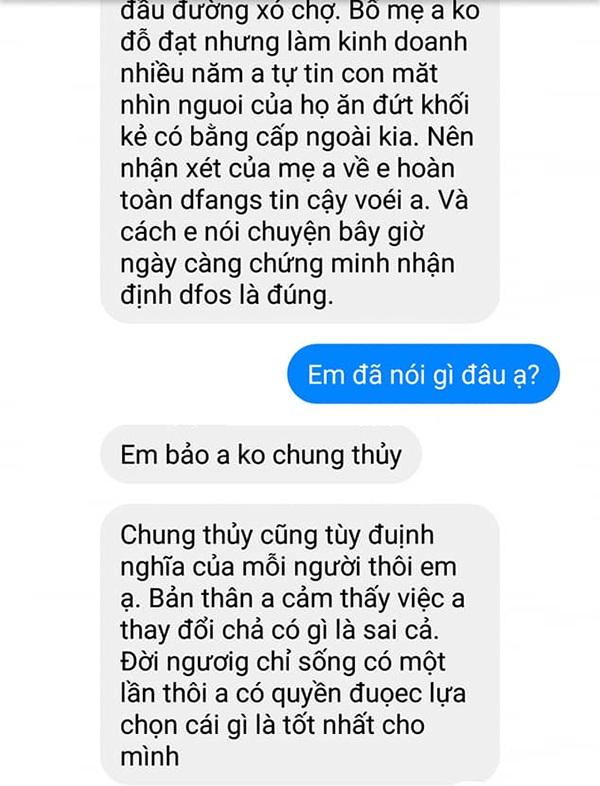 Chàng trai văn vở 1 điều mẹ, 2 điều mẹ viết bài sớ dài chia tay người yêu vì cắm sừng-5