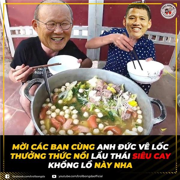 Việt Nam chiến thắng nghẹt thở trước Thái Lan, dân mạng rủ nhau chế ảnh ăn lẩu Thái-4