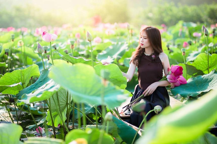 5 địa điểm chụp sen tuyệt đẹp quanh Hà Nội mùa hè này-6