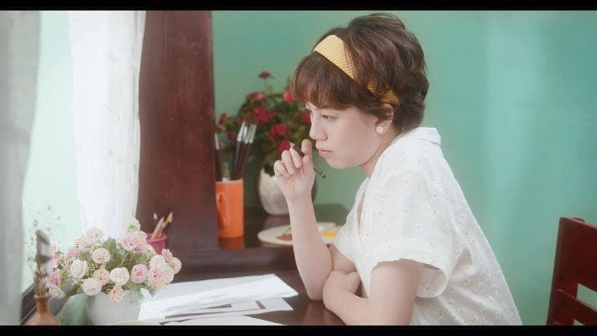 Cuối cùng cũng đến ngày này: Ánh Dương Về Nhà Đi Con mặc váy, trang điểm siêu nữ tính-2