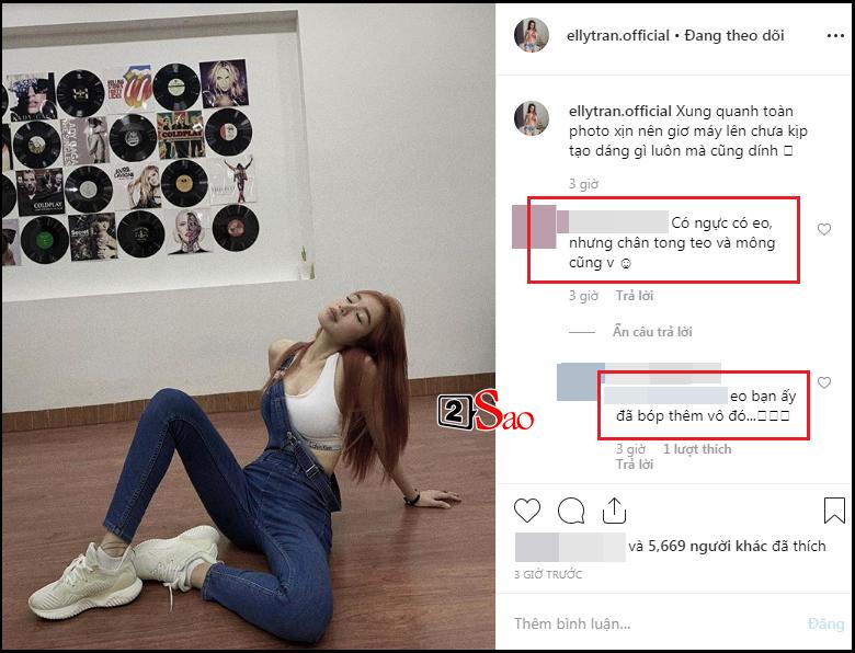 Vừa bạo miệng chọi mặt đứa nào kêu photoshop, Elly Trần đã lại để lộ rõ mười mươi dấu vết bóp ảnh méo tường-1