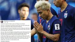 'Messi Thái Lan' lên tiếng xin lỗi bằng tiếng Việt sau phát ngôn gây sốc về việc cổ vũ đồng đội 'vả' Đoàn Văn Hậu