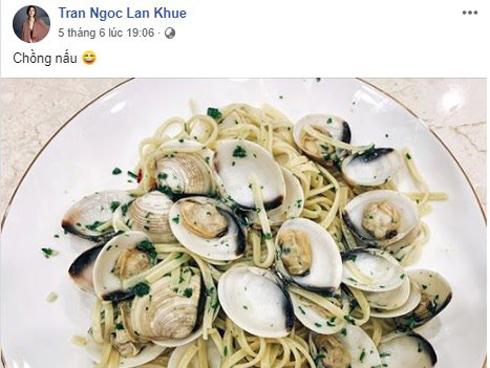 Bầu 3 tháng, Lan Khuê được chồng vào bếp nấu ăn, Lý Nhã Kỳ cũng phải thốt lên điều này...