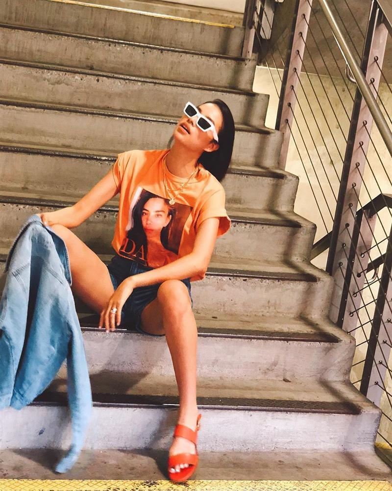 Phạm Hương test kem trắng da nhưng ai nấy đều kinh hãi khi nhìn vào cánh tay hoa hậu-4