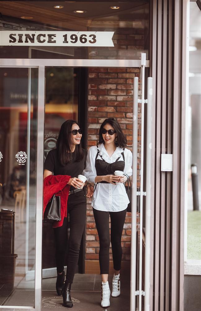 Hoa hậu Hà Kiều Anh hội ngộ hoa hậu Dương Mỹ Linh tại Hàn Quốc-1