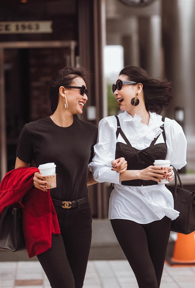 Hoa hậu Hà Kiều Anh hội ngộ hoa hậu Dương Mỹ Linh tại Hàn Quốc-2