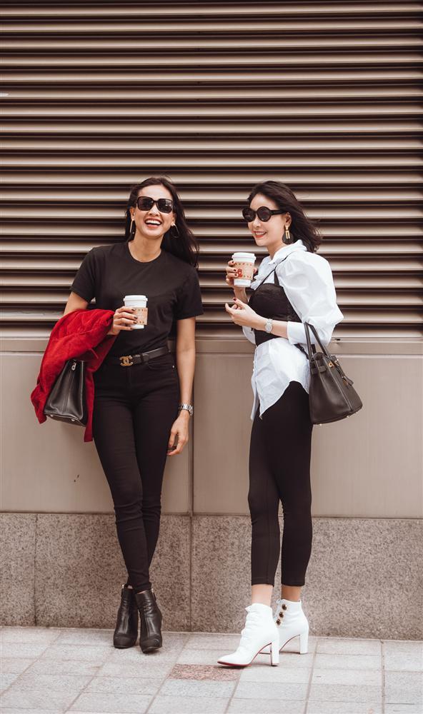 Hoa hậu Hà Kiều Anh hội ngộ hoa hậu Dương Mỹ Linh tại Hàn Quốc-3